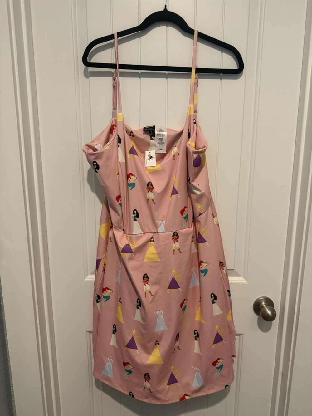 Her universe Disney Princess Print Spaghetti Strap athletic Dress